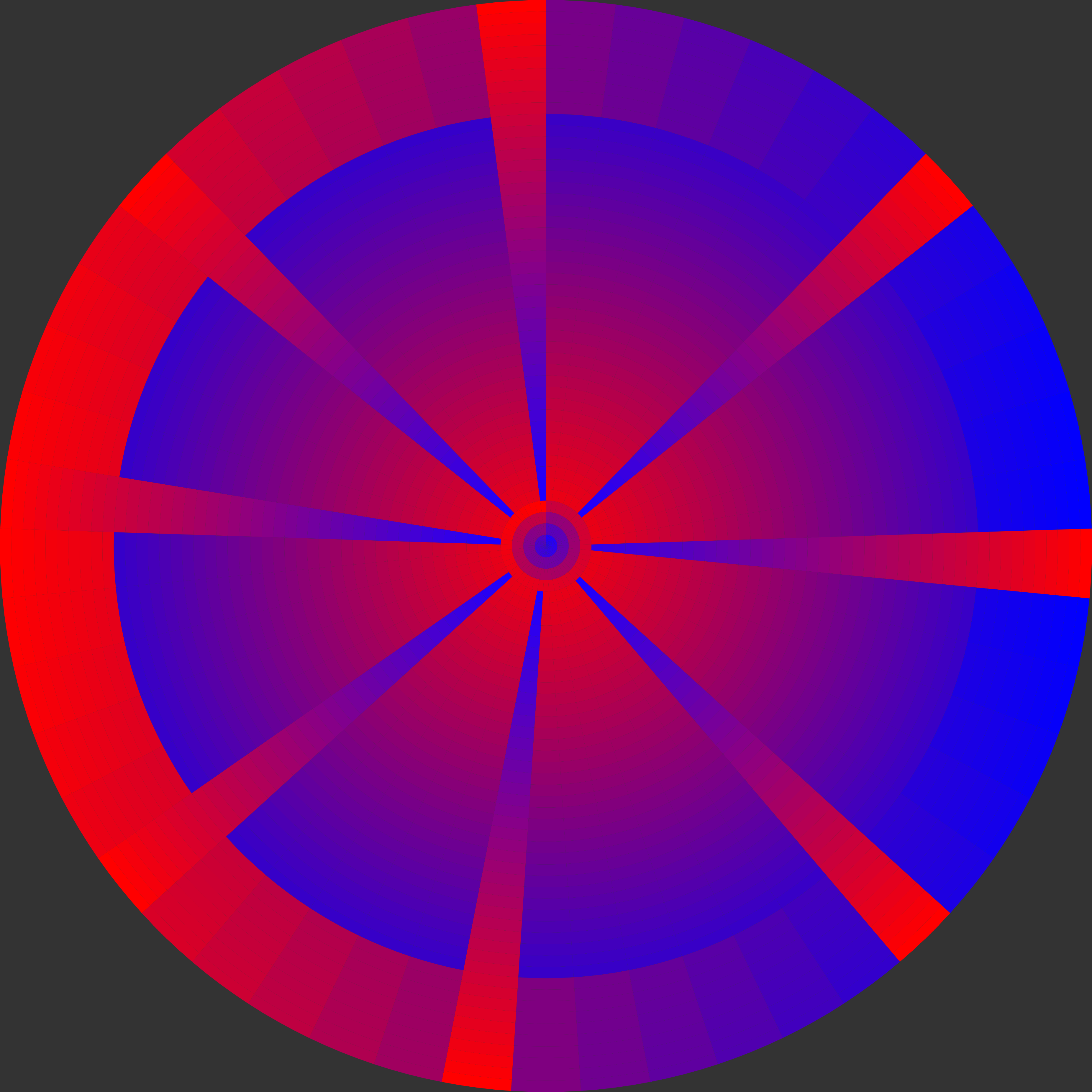 Kreis-Grid (Radial) Beispiel
