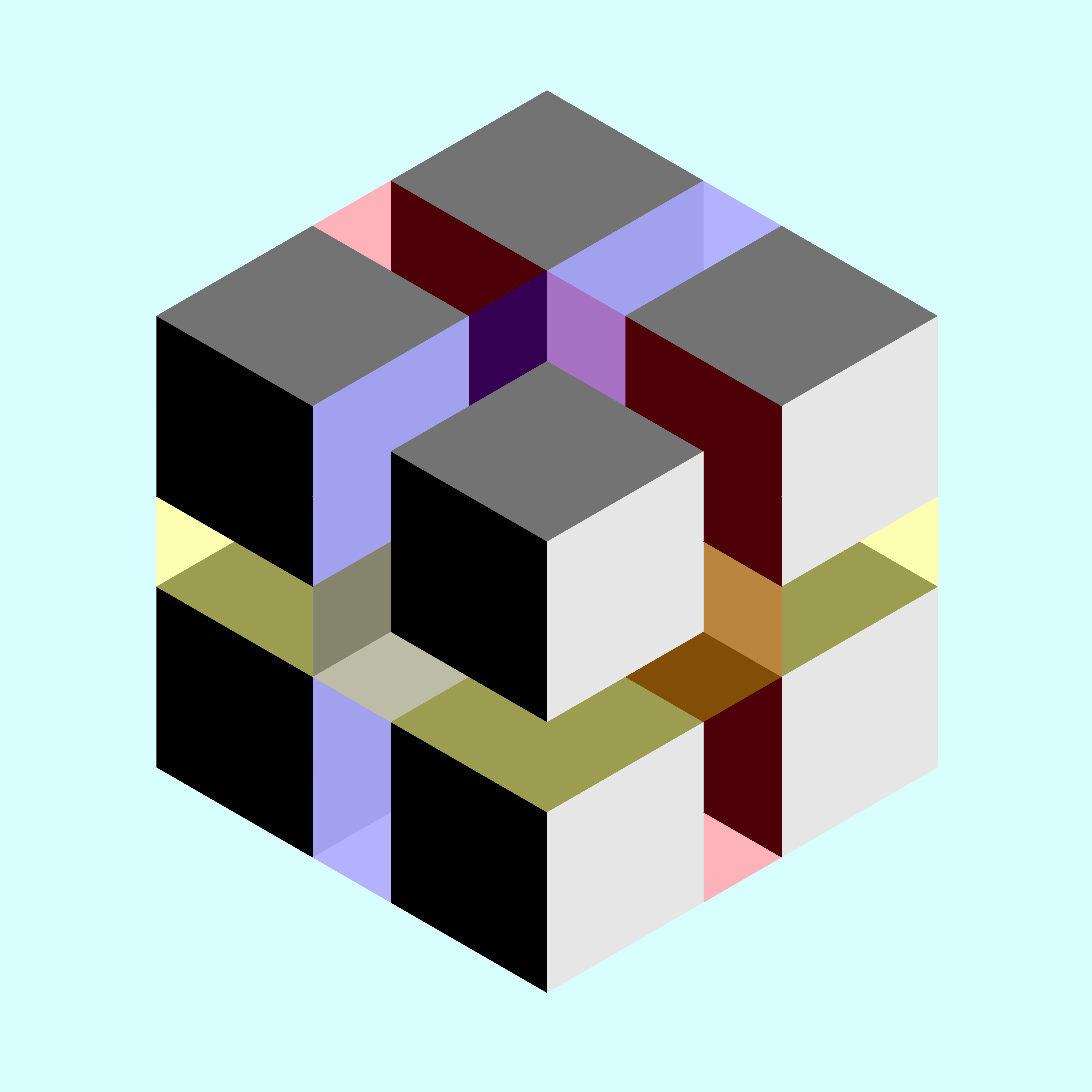 Time2Grid Design Beispiel - Geometrische Kunst